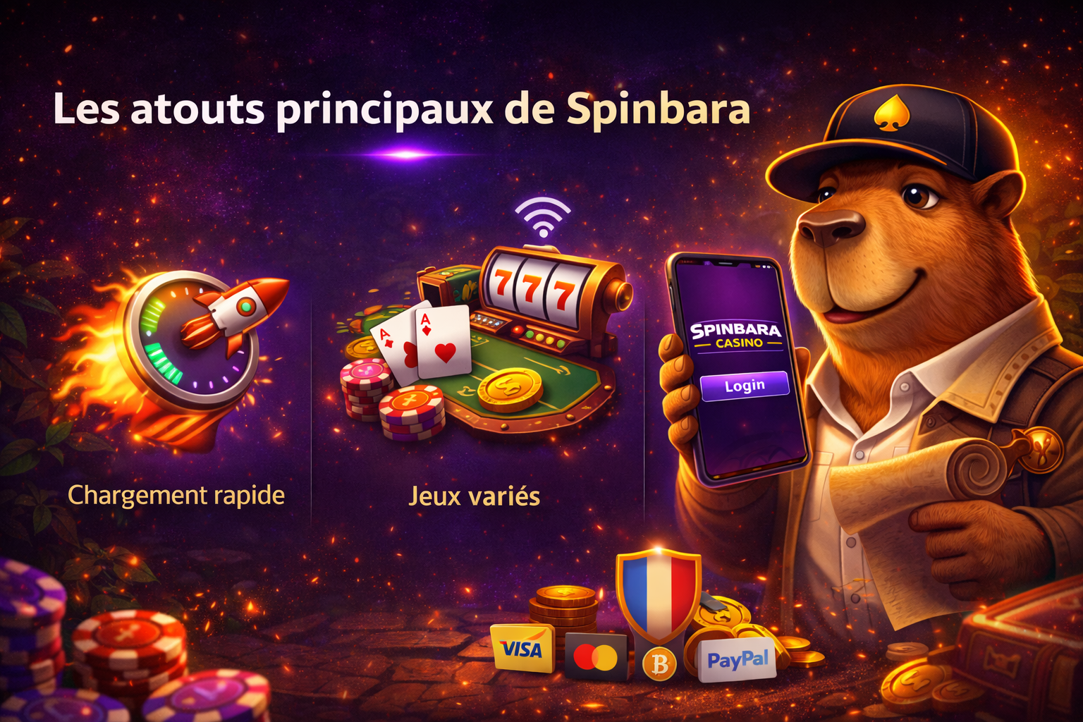 Spinbara en France